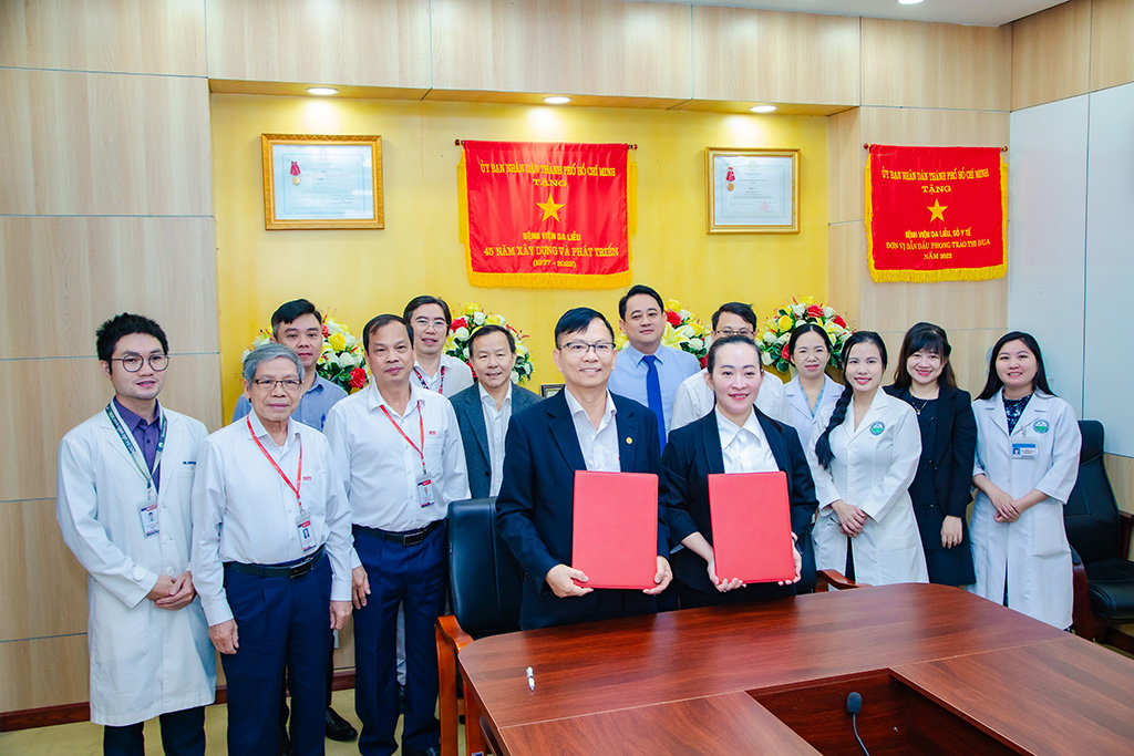 HIU và Bệnh viện Da liễu TP.HCM triển khai hợp tác toàn diện về đào tạo, nghiên cứu khoa học, chuyển giao công nghệ và chăm sóc sức khỏe.