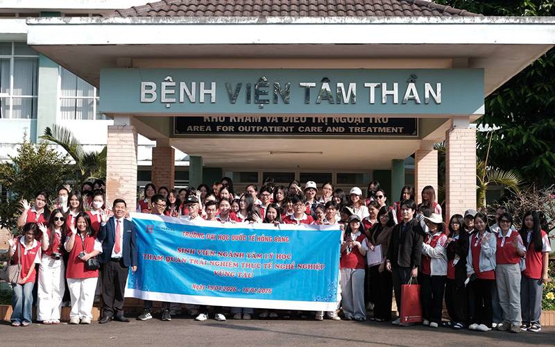 Sinh viên Tâm lý học HIU “lớn lên” trong nghề qua những trải nghiệm thực tế