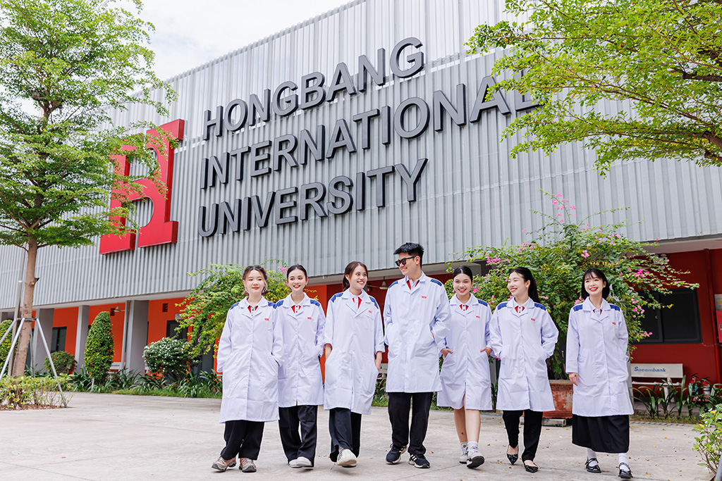 Cơ sở thực hành khối sức khỏe của HIU tại địa chỉ 36/70 Nguyễn Gia Trí,  P. Thạnh Mỹ Tây, TP.HCM