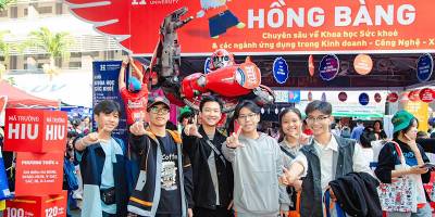 HIU tư vấn trực tiếp cho hàng ngàn học sinh tại Ngày hội tuyển sinh 2026