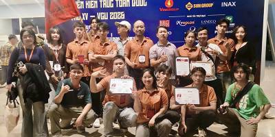 Sinh viên HIU giành “cú đúp” giải nhất tại Festival Kiến trúc toàn quốc 2026