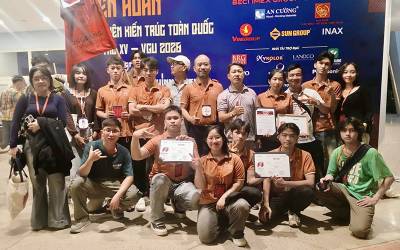 Sinh viên HIU giành “cú đúp” giải nhất tại Festival Kiến trúc toàn quốc 2026