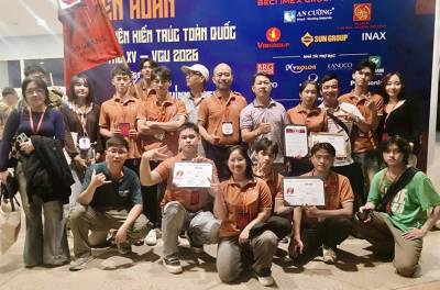 Sinh viên HIU giành “cú đúp” giải nhất tại Festival Kiến trúc toàn quốc 2026