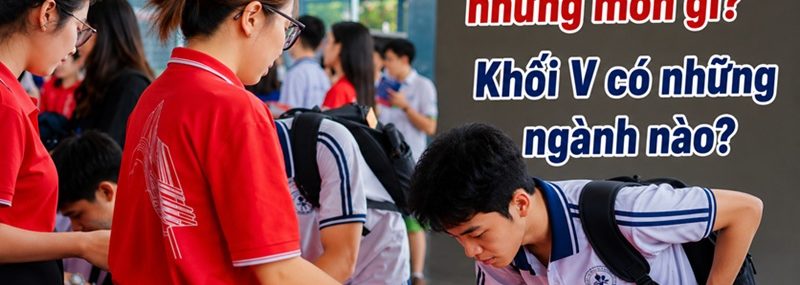 Khối V gồm những môn gì? Khối V có những ngành nào?