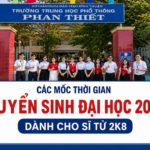 Các mốc thời gian tuyển sinh đại học 2026 dành cho sĩ tử 2K8