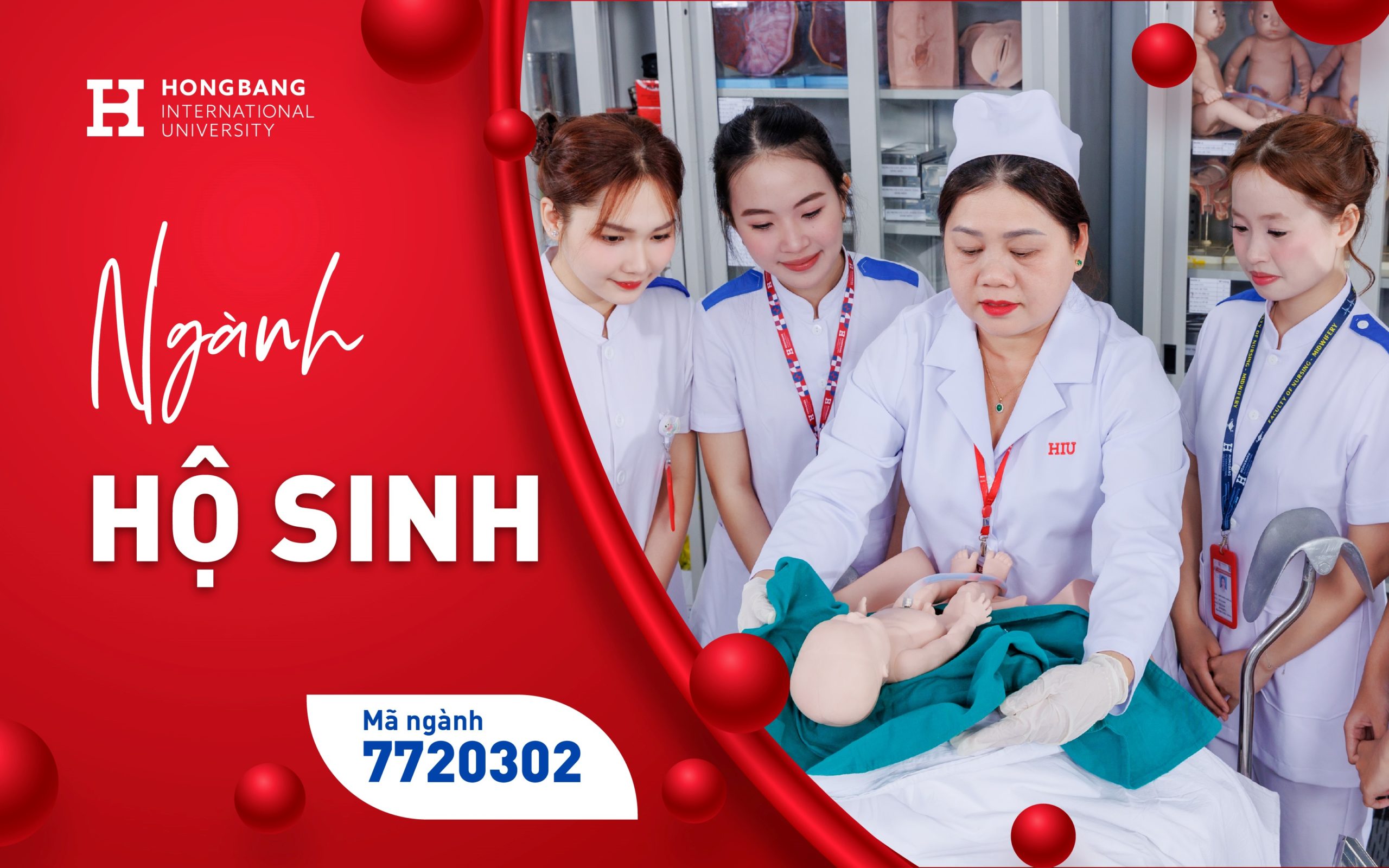 Ngành Hộ sinh HIU 2026: đồng hành cùng mẹ và bé