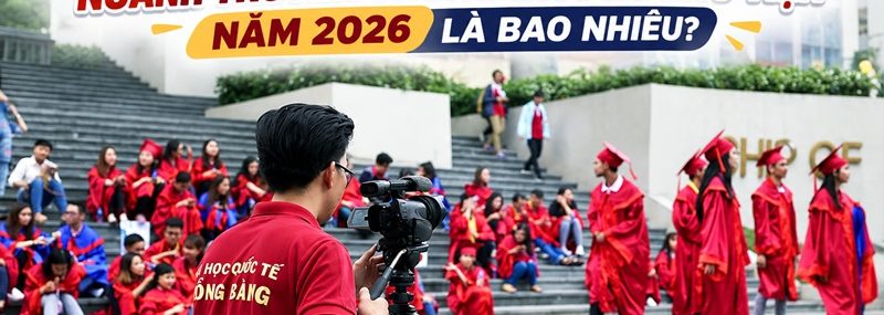 Điểm chuẩn ngành truyền thông đa phương tiện năm 2026 là bao nhiêu?