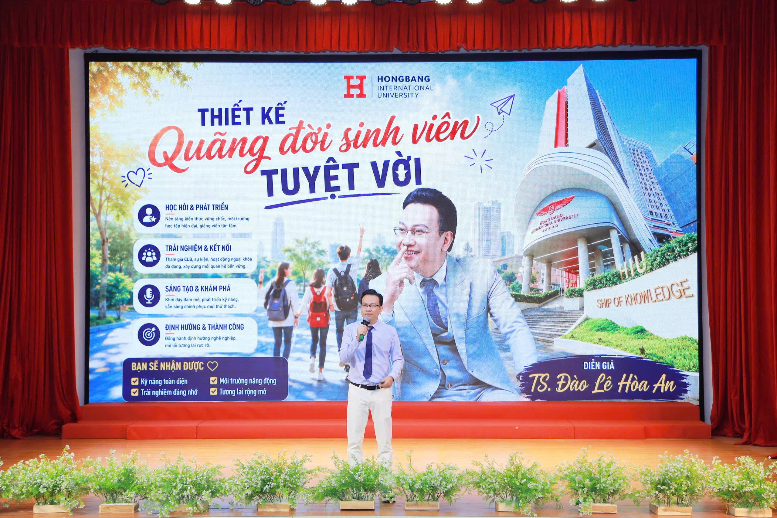 Tân sinh viên Y HIU học cách “thiết kế” tương lai cùng chuyên gia tâm lý
