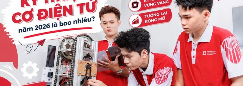 Điểm chuẩn ngành kỹ thuật Cơ điện tử
