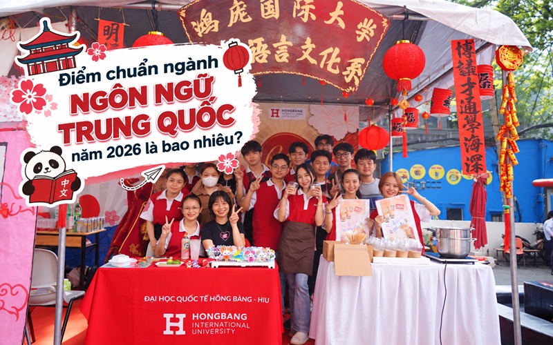 Điểm chuẩn ngành Ngôn ngữ Trung Quốc năm 2026 là bao nhiêu?